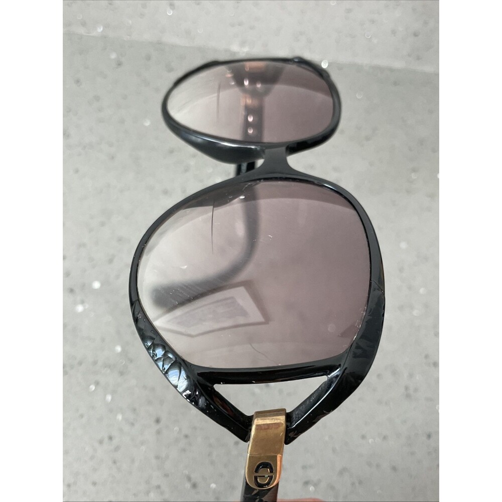 Christian Dior 2320-90 Eyeglasses Frames ONLY black oversized Made In Germany - Picture 14 of 16